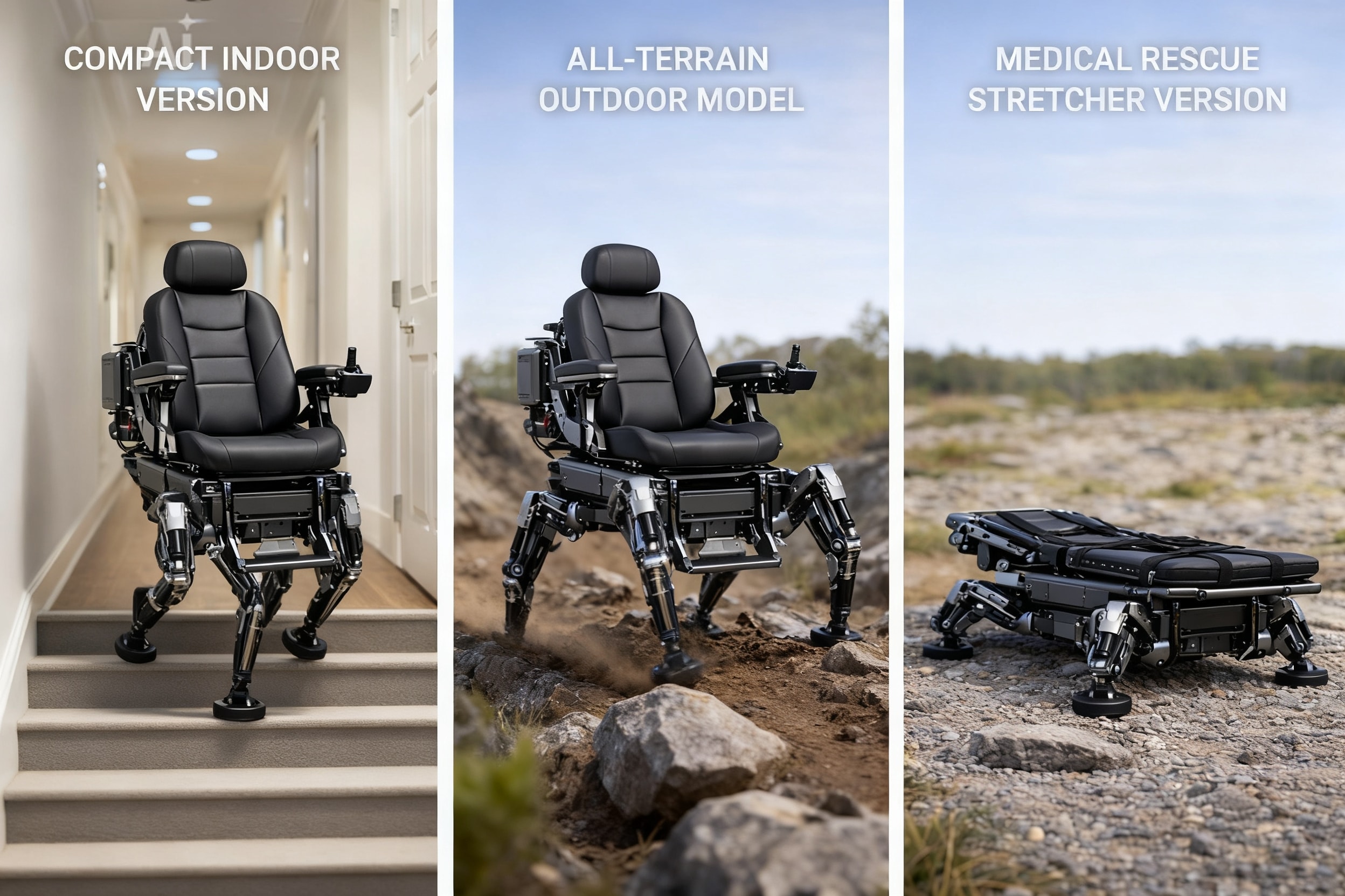 Abron™ Walking Chair robotic mobility system